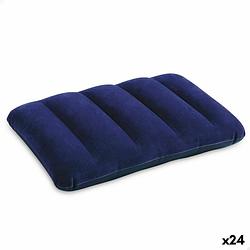 Foto van Kussen intex downy pillow blauw opblaasbaar 43 x 9 x 28 cm (24 stuks)