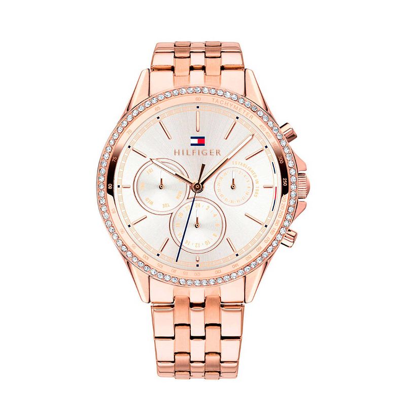 Foto van Tommy hilfiger 1781978 - horloge - steel - rose - 38 mm