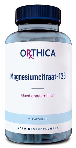Foto van Orthica magnesiumcitraat-125 capsules