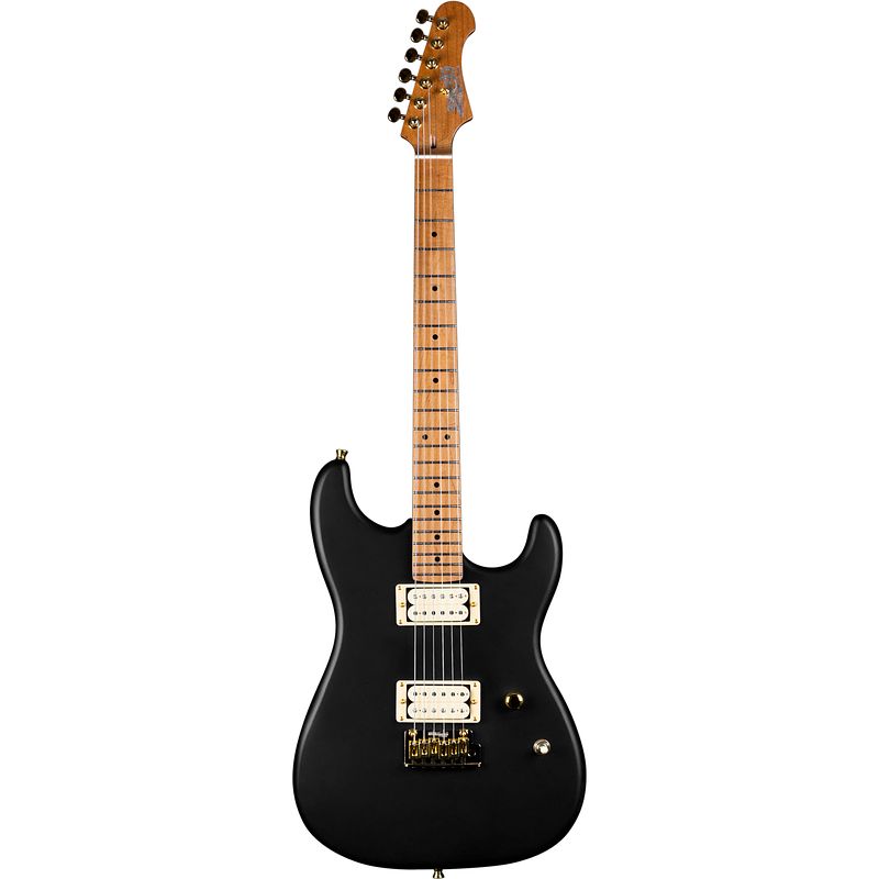 Foto van Jet guitars js-700 matt black elektrische gitaar