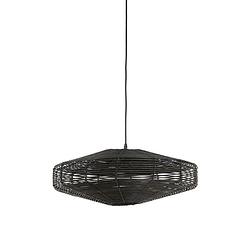 Foto van Light & living - hanglamp - 51x51x21 - bruin