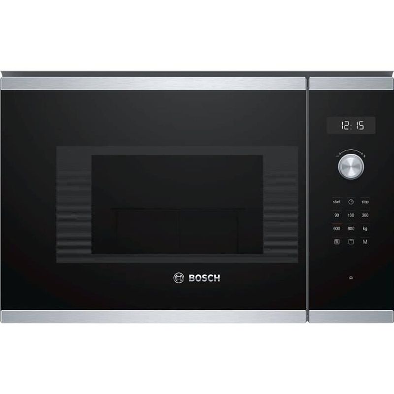 Foto van Bosch bel524ms0 - micro ondes grill encastrable inox - 20 l - 800 w - grill 1000 w