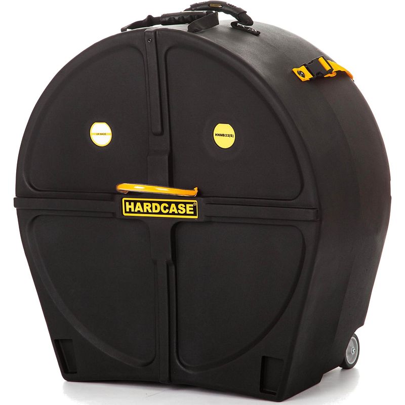 Foto van Hardcase hnmb22s koffer voor 22 x 10/12 inch marching bassdrum