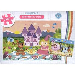 Foto van Prinsessenwereld - puzzel 2 x 24 stukjes - puzzels
