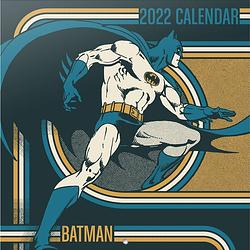 Foto van Dc comics wandkalender 2022 batman 30 x 30 cm papier blauw