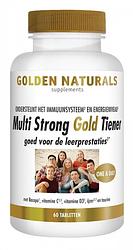Foto van Golden naturals multi strong gold tiener tabletten