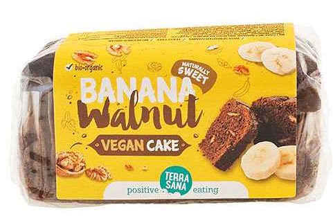 Foto van Terrasana vegan cake banaan & walnoot