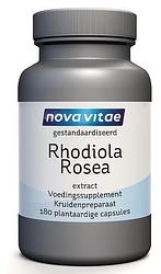 Foto van Nova vitae rhodiola rosea extract capsules 180st