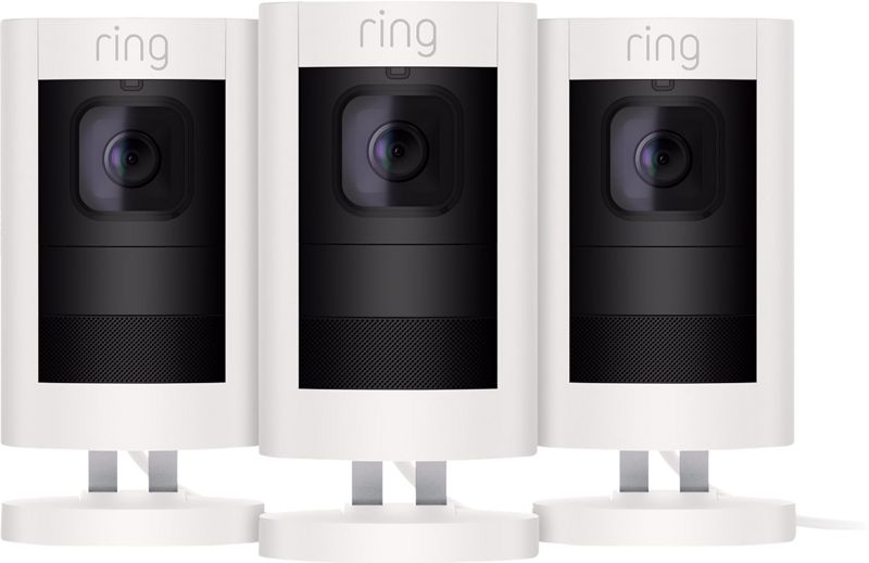 Foto van Ring stick up cam elite wit 3-pack