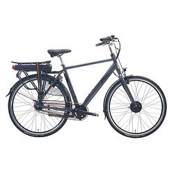 Foto van Amigo elektrische stadsfiets e-vibe s2 28 inch 54 cm heren 7v v-brakes matgrijs