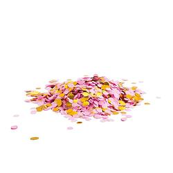 Foto van Confetti - roze / goud