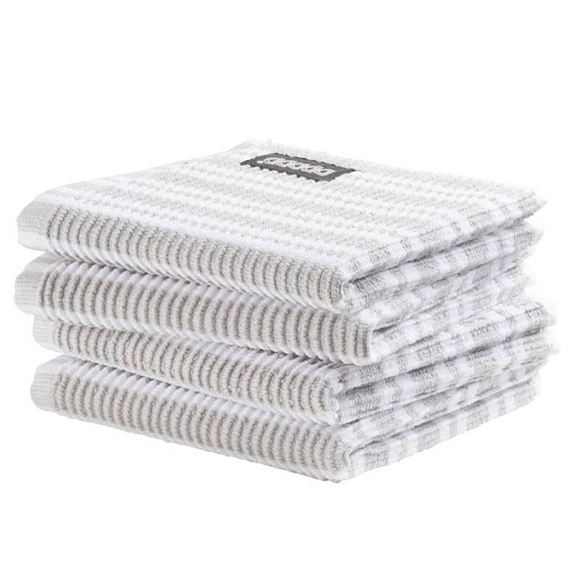 Foto van Ddddd vaatdoek classic neutral light grey (4 stuks)