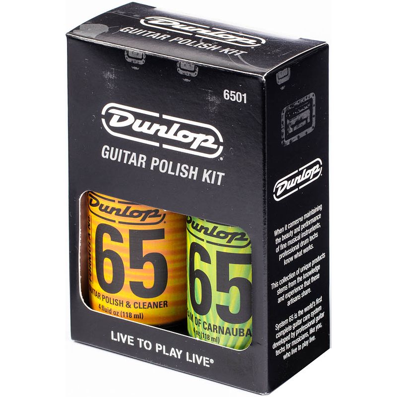 Foto van Dunlop 6501 formula 65 guitar polish kit