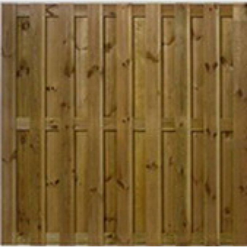 Foto van Intergard schutting tuinscherm 180x180cm 19 planks