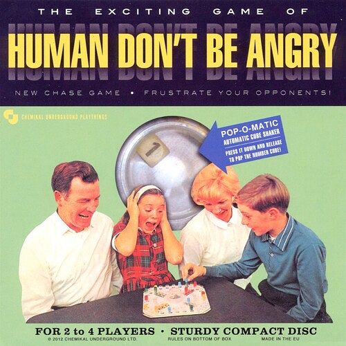 Foto van Human don'st be angry - cd (5024545634525)