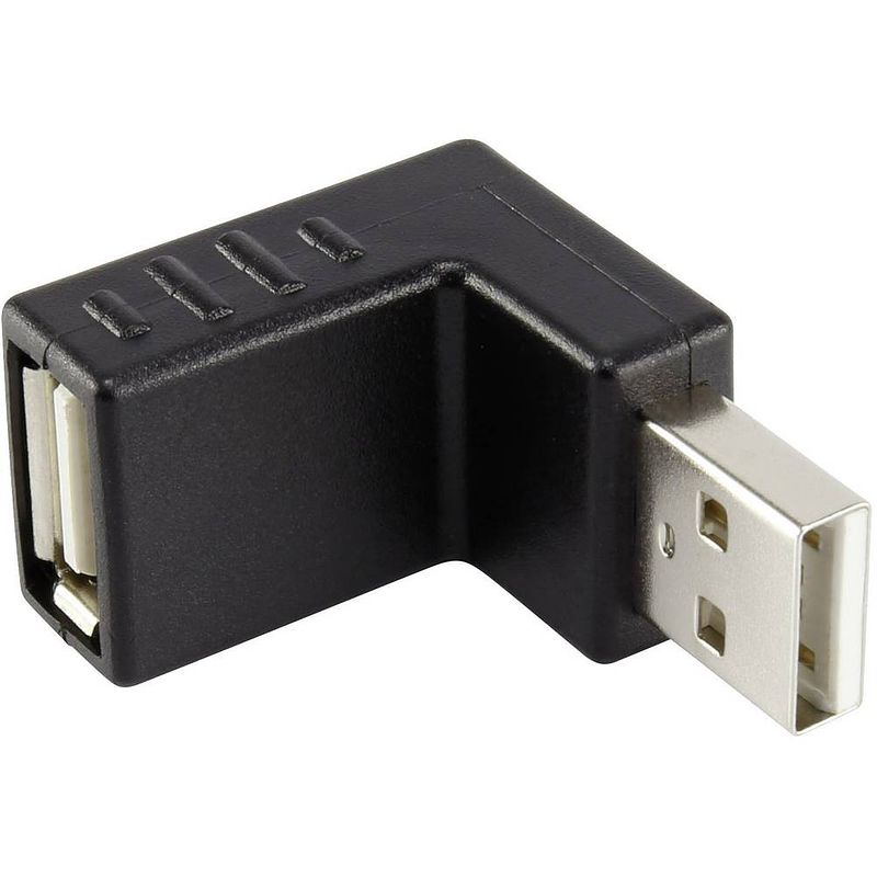 Foto van Renkforce usb 2.0 adapter [1x usb-a 2.0 stekker - 1x usb 2.0 bus a] renkforce