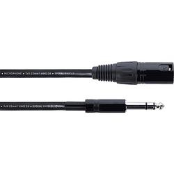 Foto van Cordial em1mv elements verloopkabel xlr male - 6.3mm trs jack 1m