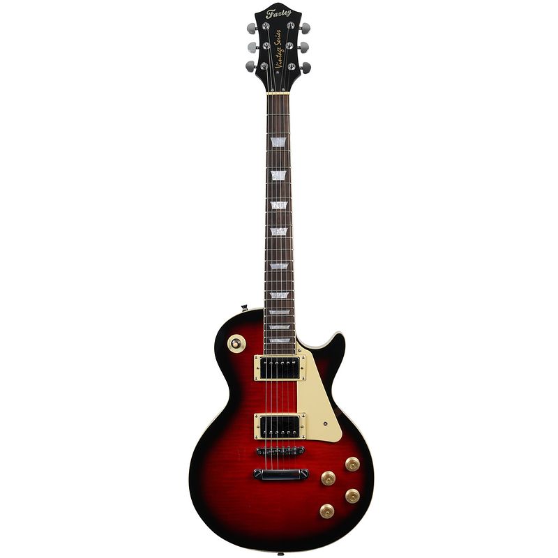 Foto van Fazley flp318tb tobacco burst elektrische gitaar