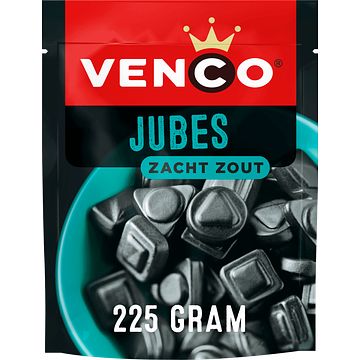 Foto van Venco jubes drop 225g bij jumbo