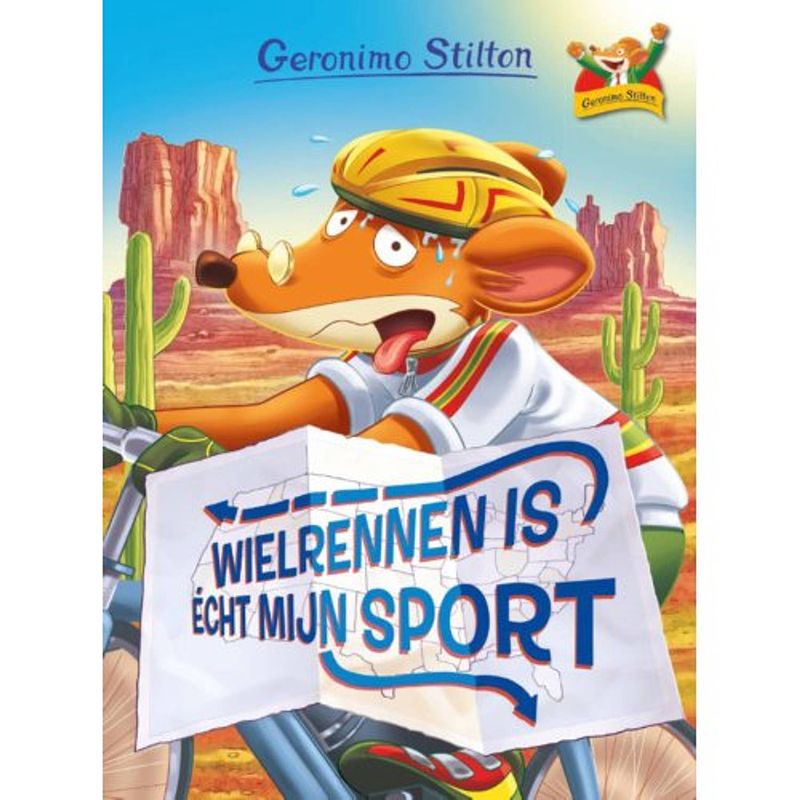 Foto van Wielrennen is echt mijn sport - geronimo stilton