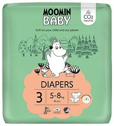 Foto van Moomin baby luier maat 3 midi