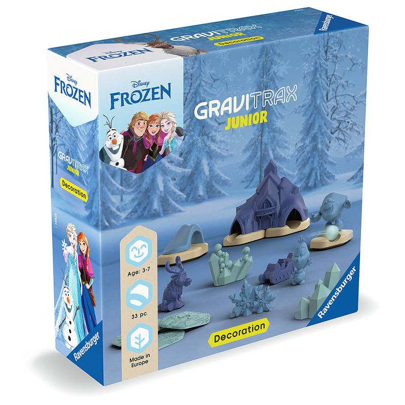 Foto van Ravensburger gravitrax junior uitbreiding disney frozen