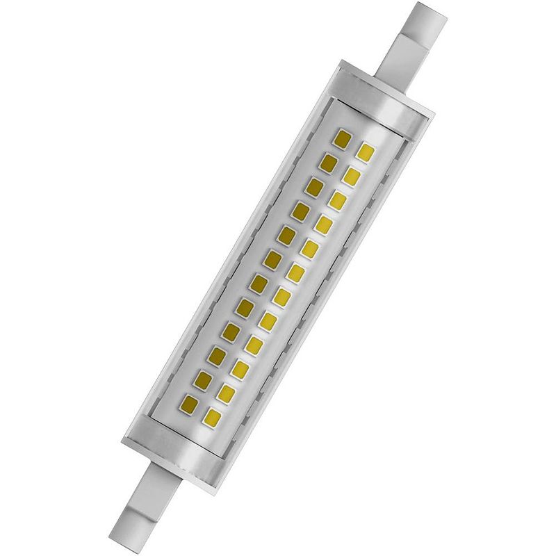 Foto van Osram 4058075432734 led-lamp energielabel e (a - g) r7s ballon 12 w = 100 w warmwit (ø x l) 20 mm x 118 mm 1 stuk(s)