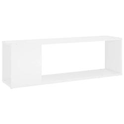 Foto van The living store tv-kast classic - tv-meubel 100x24x32 cm - wit