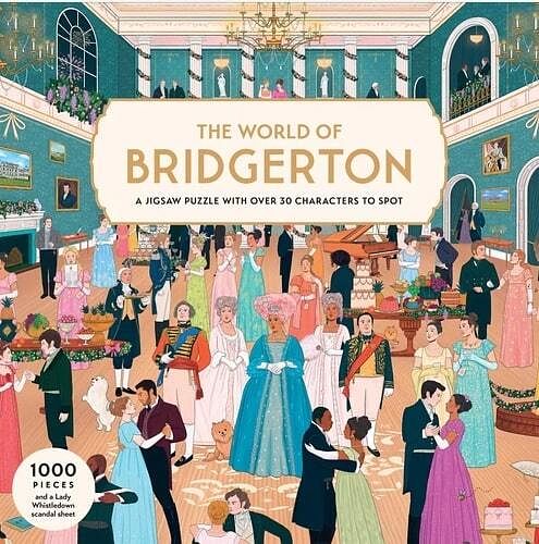 Foto van The world of bridgerton - puzzel;puzzel (9781399615945)