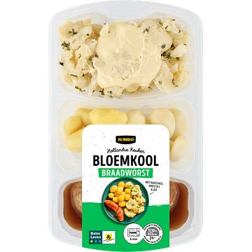 Foto van Jumbo hollandse keuken bloemkool braadworst 500g