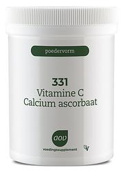 Foto van Aov 331 vitamine c calcium ascorbaat poeder 250gr