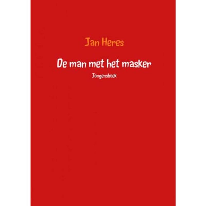 Foto van De man met het masker