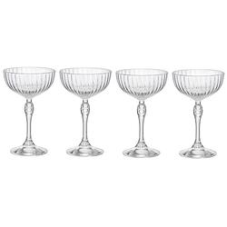 Foto van Bormioli cocktailglazen america's 20's 250 ml - 4 stuks