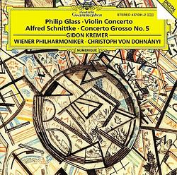 Foto van Glass: violin concerto / schnittke: concerto gross - cd (0028943709125)