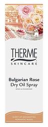 Foto van Therme bulgarian rose dry oil spray
