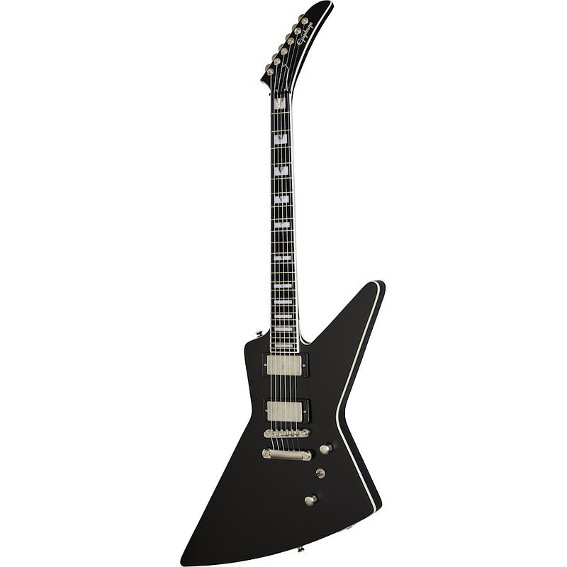 Foto van Epiphone extura prophecy black aged gloss elektrische gitaar