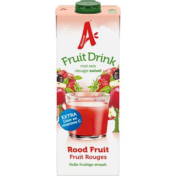 Foto van Appelsientje fruitdrink extra rood fruit 1l aanbieding bij jumbo | 2+1 gratis