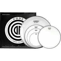 Foto van Code drum heads generator coated fusion set drumvellen set 10-12-14-14-20