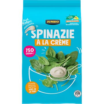 Foto van Jumbo spinazie a la creme blokjes 750g