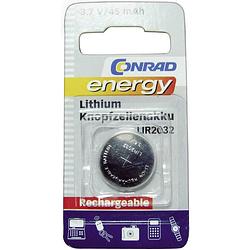 Foto van Conrad energy lir2032 oplaadbare knoopcel lir2032 lithium 45 mah 3.6 v 1 stuk(s)