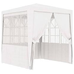 Foto van Vidaxl partytent met zijwanden professioneel 90 g/m² 2,5x2,5 m wit