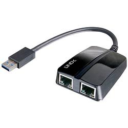 Foto van Lindy lindy netwerkadapter 5 gbit/s usb 3.2 gen 1 (usb 3.0), gigabit-lan (1/2.5/5 gbit/s), rj45