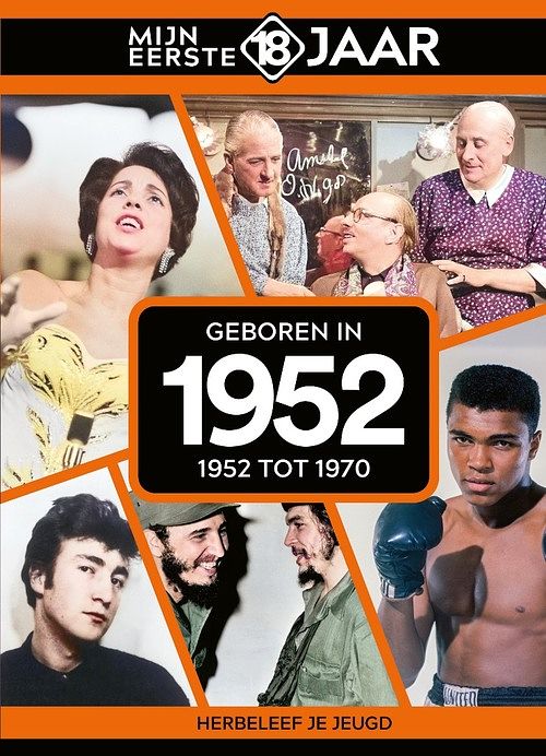 Foto van Mijn eerste 18 jaar 1952 - hardcover (9789493001909)