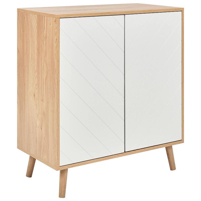 Foto van Beliani bristow - sideboard-wit-mdf