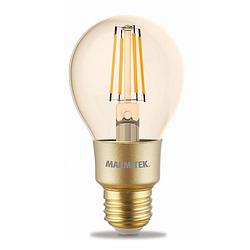 Foto van Marmitek glow mi - smart wi-fi led filament bulb m - e27 | 650 lumen | 6 w = 40 w smartverlichting transparant