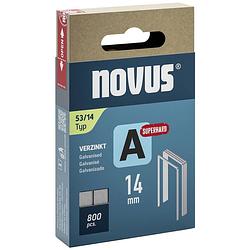 Foto van Novus nietjes type 53 800 stuk(s) 042-0781 afm. (l x b) 14 mm x 11.3 mm