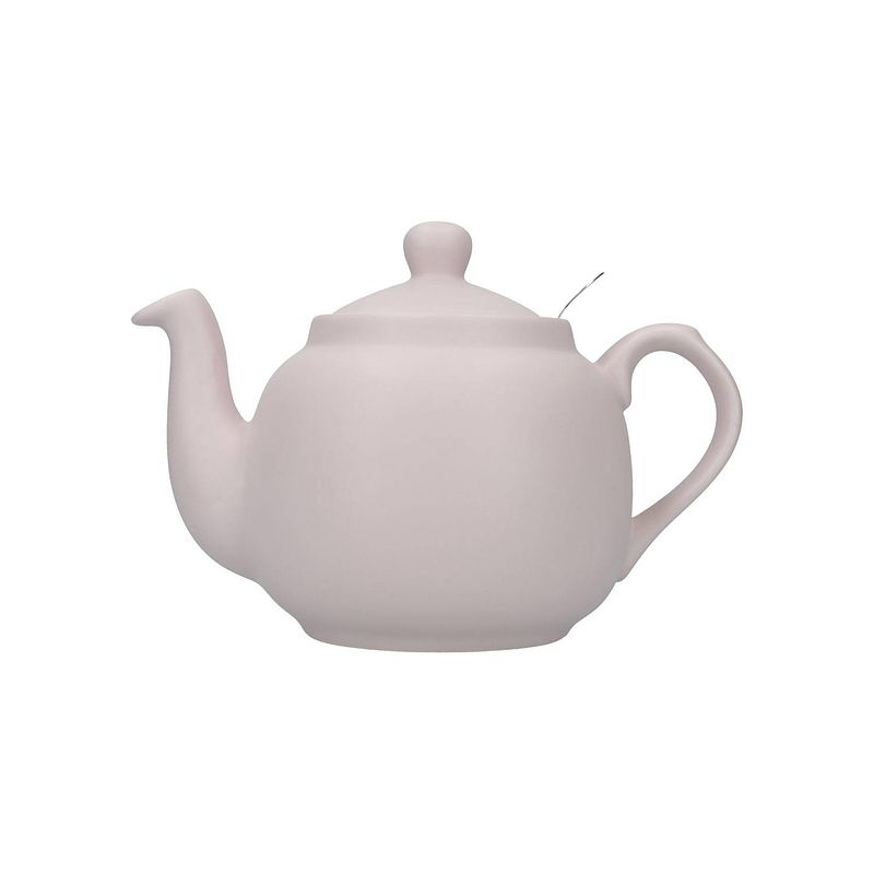 Foto van London pottery - theepot met zeef, keramiek, nordic roze, 1.2 l - london pottery farmhouse