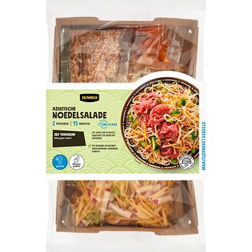 Foto van Jumbo gesneden maaltijdpakket aziatische noedelsalade 2 personen