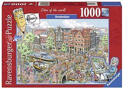 Foto van Fleroux amsterdam (1000 stukjes) - puzzel;puzzel (4005556191925)