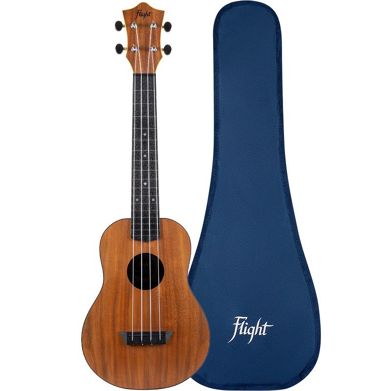 Foto van Flight travel series tuc acacia concert ukelele met gigbag